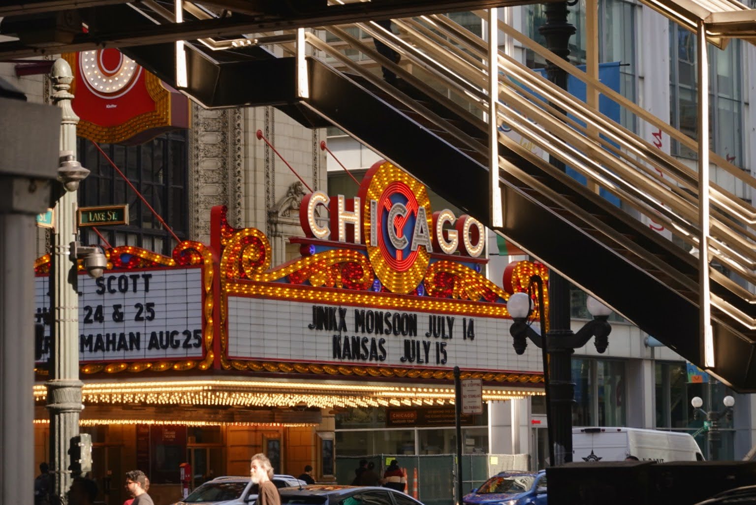 The Chicago theater