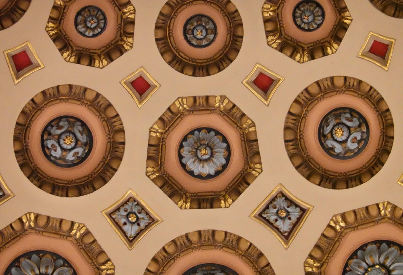 Cieling of St Agnes Church in St Paul